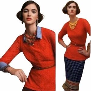 ANTHROPOLOGIE Moulinette Soeurs Peplum Size 2